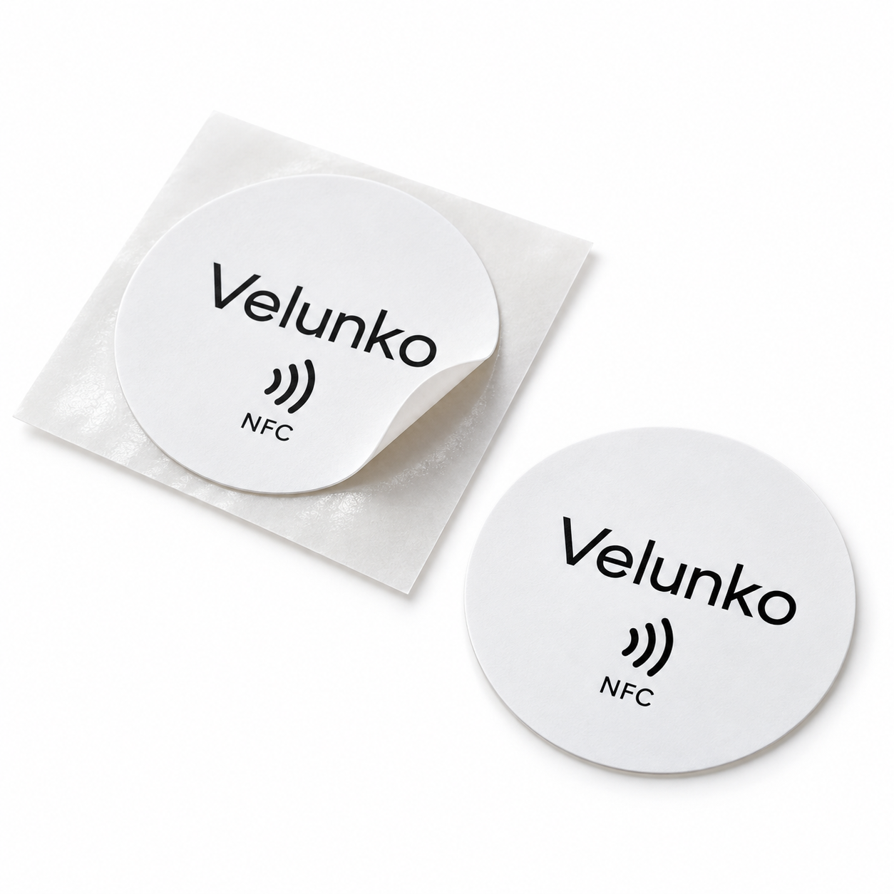 Etiqueta NFC adhesiva de Velunko